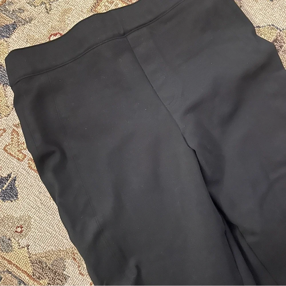 SPANX Black Ponte Slim Straight Pant sz L